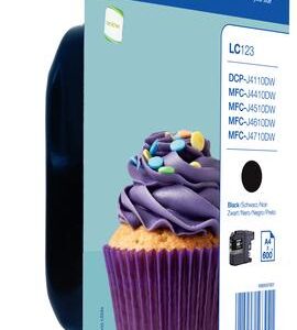 Tinteiro LC-123BKBP (Preto) - BROTHER