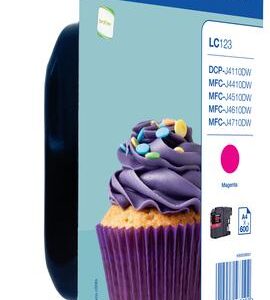 Brother LC-123MBP Magenta tinteiro