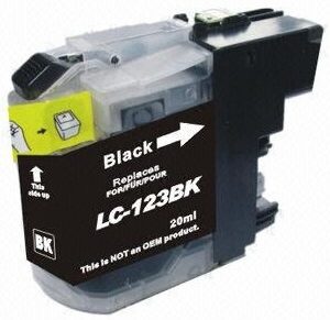 Tinteiro Compativel Brother LC123 XL - Preto