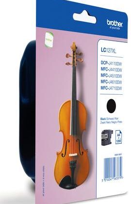 Tinteiro LC-127XLBKBP (Preto) - Brother