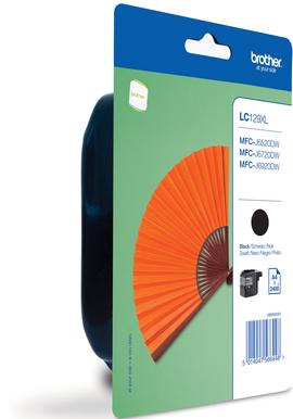 Tinteiro LC-129XLBKBP (Preto) - Brother