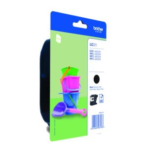 Tinteiro LC-221BKBP (Preto) - Brother