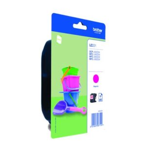 Tinteiro LC-221MBP (Magenta) - Brother