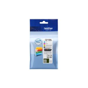 Pack 4x Tinteiros LC3219 XL (Preto, Amarelo, Azul e Magenta) - Brother