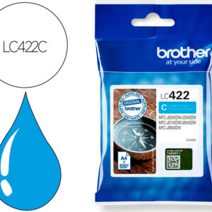 Tinteiro Lc-422C Mfc-J5340Dw/Mfc-J5740Dw/Mfc-J6540Dw/Mfc-J6940Dw (Ciano) - BROTHER