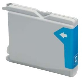 Tinteiro Compativel Brother LC970C / 1000C Azul