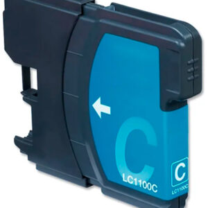 Tinteiro Compativel Brother LC980C / 1100C Azul