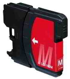 Tinteiro Compativel Brother LC980M / 1100M Magenta