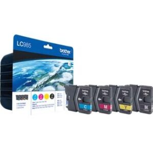 Pack 4x Tinteiros LC985VALBP Value Pack - BROTHER