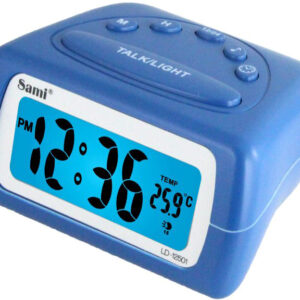 Despertador Digital Falante LD-12501 (Azul) - SAMI