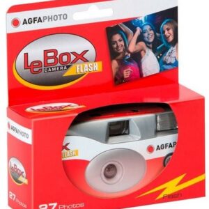 Câmara Fotográfica Descartável LeBox Flash (27 Fotos) - AGFAPHOTO