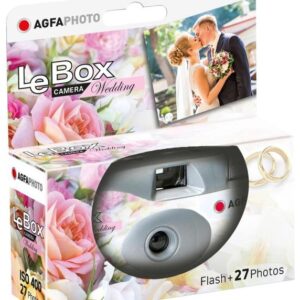 Câmara Fotográfica Descartável LeBox Wedding (27 Fotos) - AGFAPHOTO