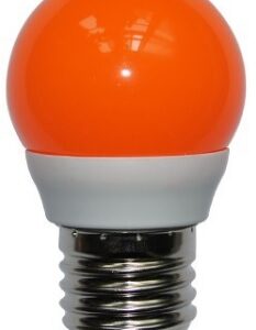 Lampada LED E27 B45 220V 3W 150Lm - Laranja