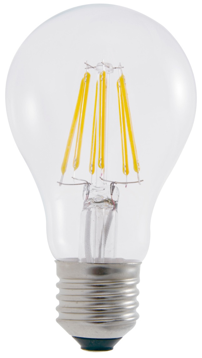 Lampada LED E27 Filamento 220V 6W Branco F. 6000K