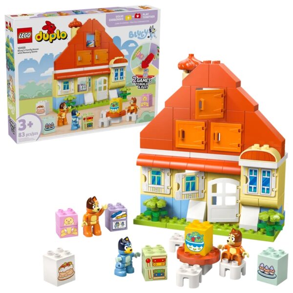 LEGO Duplo: Casa da Família da Bluey com Jogo de Memória - LEGO