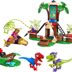 LEGO Mavel: Spidey e Gobby Batalha de Raptors no Quartel-General da Casa da ?rvore - LEGO