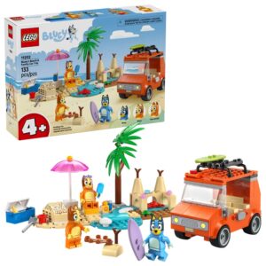 LEGO Bluey: Viagem de Carro ? Praia com a Bluey e a Fam?lia - LEGO