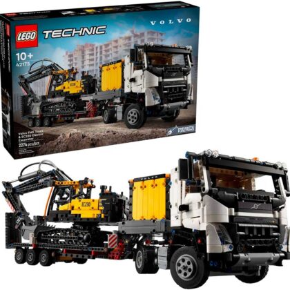LEGO Technic: Camião Volvo FMX e Escavadora Elétrica EC230 - LEGO