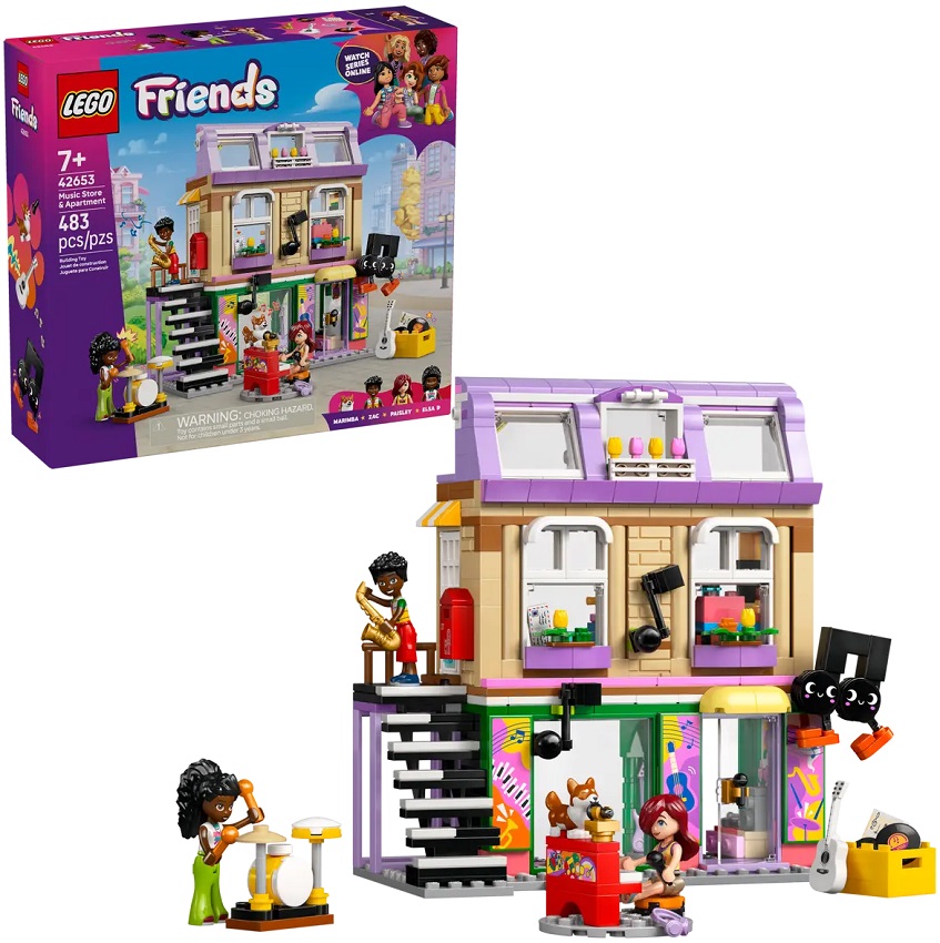 LEGO Friends: Loja de Música e Apartamento - LEGO