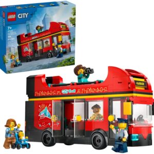 LEGO City: Red Double-Decker Sightseeing Bus - LEGO