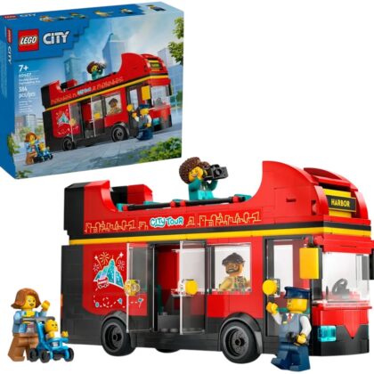 LEGO City: Red Double-Decker Sightseeing Bus - LEGO
