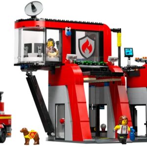 LEGO City: Quartel dos Bombeiros com Cami?o dos Bombeiros - LEGO