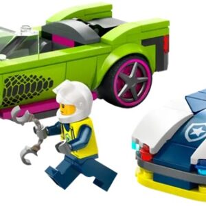 LEGO City: Perseguição de Carro da Polícia a Muscle Car - LEGO