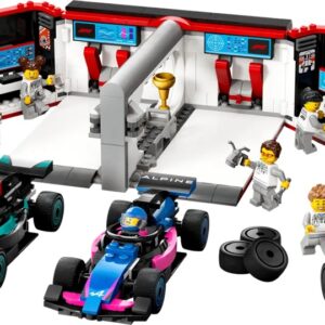LEGO City: Garagem de F1 e Carros da Mercedes-AMG e Alpine - LEGO