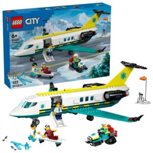 LEGO City: Avião de Ambulância Aérea de Emergência - LEGO