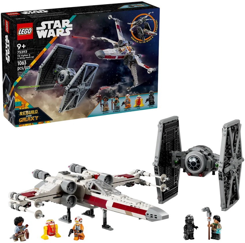 LEGO Star Wars: Combinação de TIE Fighter e X-Wing - LEGO