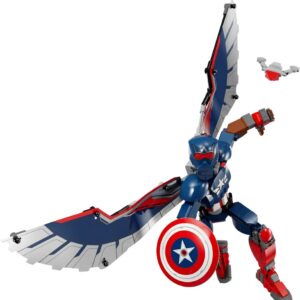 LEGO Marvel: Figura de Constru??o do Novo Capit?o Am?rica - LEGO