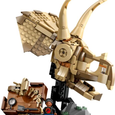 LEGO Jurassic World: Fósseis de dinossauros: Crânio de Triceratops - LEGO