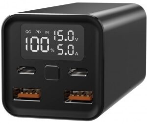 PowerBank 20000mAh 65W (Preto) - LEOTEC