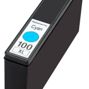 Tinteiro Compativel Lexmark 100 XL Azul
