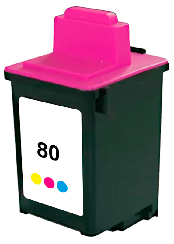 Tinteiro Compativel Lexmark Nº 80 Cores (12A1980)