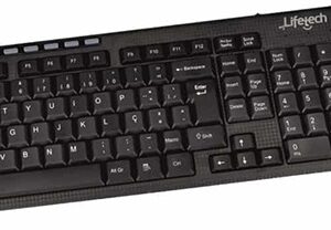 Pack Teclado + Rato Basic Fit USB PT (Preto) - LIFETECH