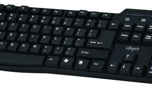 Teclado Basic Fit USB PT (Preto) - LIFETECH
