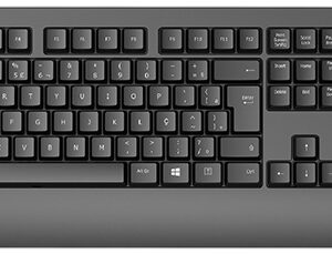 Teclado c/ Leitor Smart Card USB PT (Preto) - LIFETECH