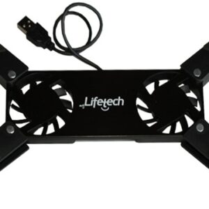 Base de Refrigeração USB p/ Portáteis 10~15 (Preto) - LIFETECH