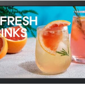 Painel de Apresentação Signage QBC 13 QB13C Full HD (Preto) - SAMSUNG