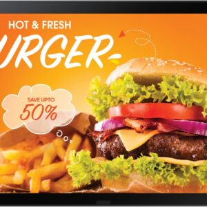 Painel de Apresentação Signage IPS 24 OH24B Full HD Exterior (Preto) - SAMSUNG