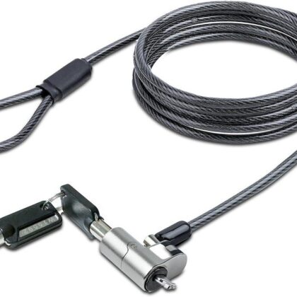 Cadeado Segurança p/ Portátil c/ 2 Chaves (1,8 mts) - L-LINK