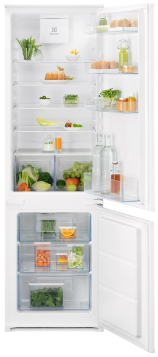 Frigorífico Combinado de Encastre Série 500 ColdSense LND5FE18S 269L (Branco) - ELECTROLUX