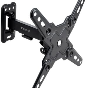 Suporte de Parede p/ Ecrãs 13~43 (Preto) - TOOQ