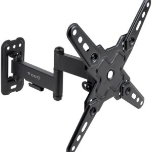 Suporte de Parede p/ Ecrãs 13~43 (Preto) - TOOQ