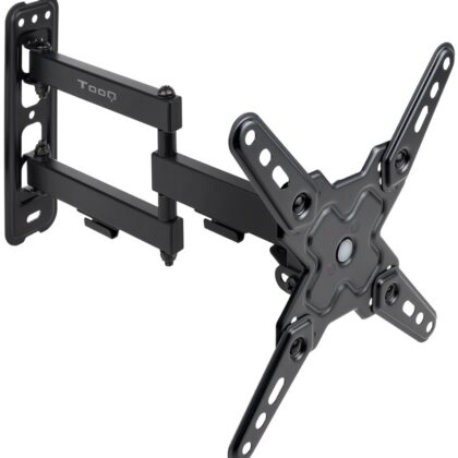 Suporte de Parede p/ Ecrãs 13~43 (Preto) - TooQ