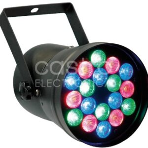 Projector PAR36 18 LEDs x 1W DMX - KOOL SOUND