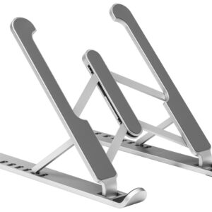 Suporte de Elevação p/ Monitor/Tablets/Livros (Prateado) - AISENS