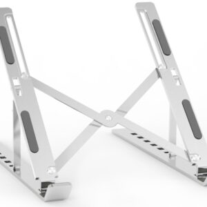 Suporte de Mesa Ajustável p/ Computador e Tablet (Prateado) - AISENS