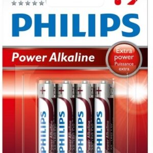 Pilha Alcalina 1,5V LR03 AAA - PHILIPS